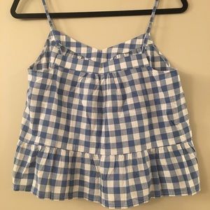 Gap gingham cami